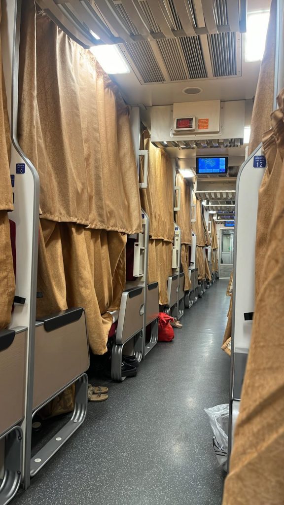 Fotografía de la guía Tren nocturno entre Bangkok y Chiang Mai